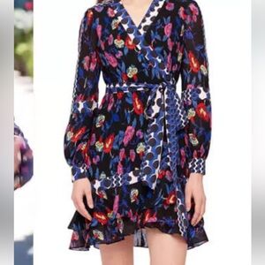 Diane Von Furstenburg Floral Wrap Dress